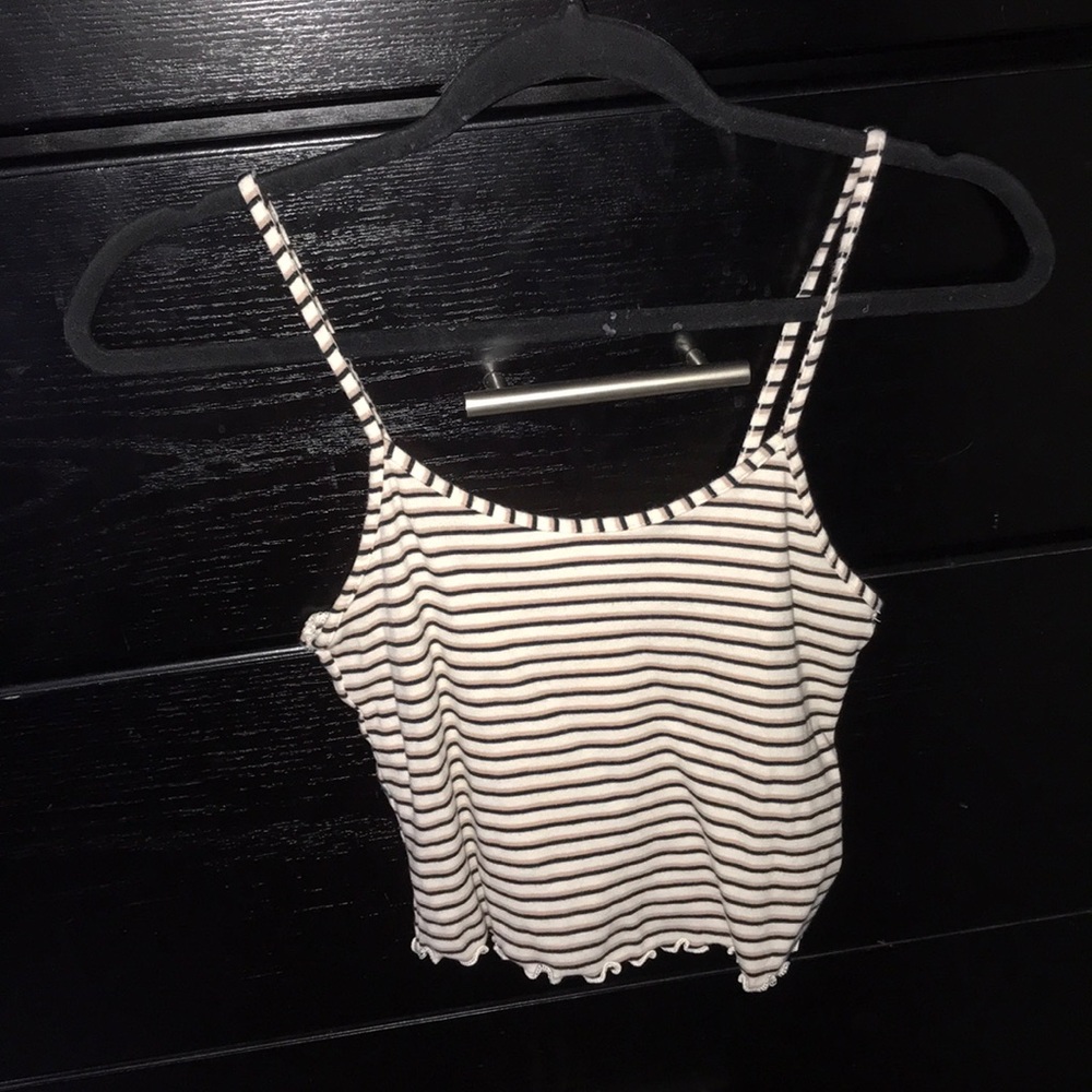 Super cute stripped tank top from forever 21!